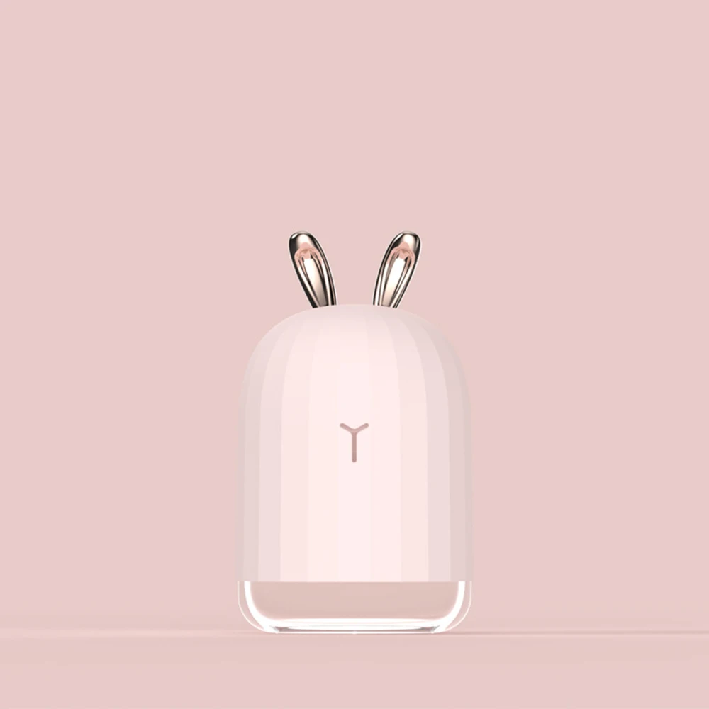 Pink Тумана USB увлажнитель воздуха Арома диффузор USB Ароматерапия Портативный Универсальный Белый/Розовый, 5 В/2 W 220 мл Приспособления для красоты - Цвет: Pink