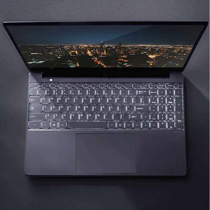 Разблокировка отпечатком пальца 15 6 дюймовые ноутбуки Windows 10 1920*1080 Intel Celeron J4105 12 Гб