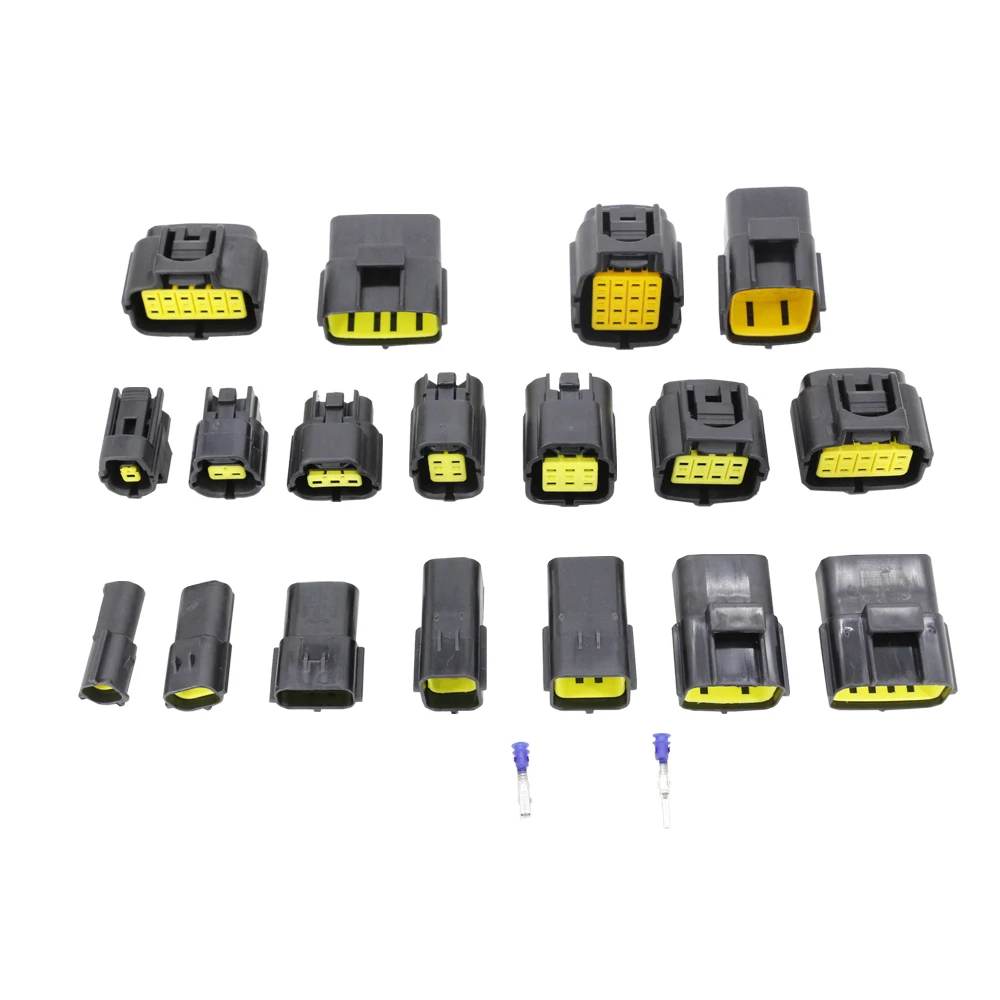 1 Set Car Part 16 Pin Way Sealed Waterproof Electrical Wire Auto Connector Plug