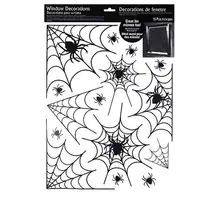 Водонепроницаемые наклейки на окна съемные наклейки для окон как на фото домашний декор для Хэллоуина, вечеринки для дома и т. д