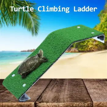

Turtle Climbing Ladder Climbing Platform Crawler Turtle Drying Platform Aquarium Fish Tank Turtle Simulation Lawn Drying Platfor