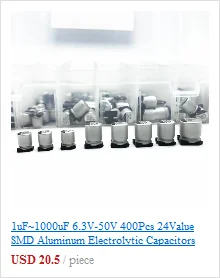 10 шт./лот, алюминиевая крышка, 25В 1000 мкФ SMD Алюминий электролитические конденсаторы размером 12,5*13,5 1000 мкФ, алюминиевая крышка, 25В