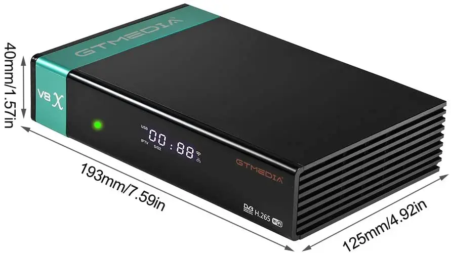 V8X GTMedia,1080P H.265 Ǯ HD,  ű DVB-S/S2/S2X,  CA ī  ccam  WIFI,  