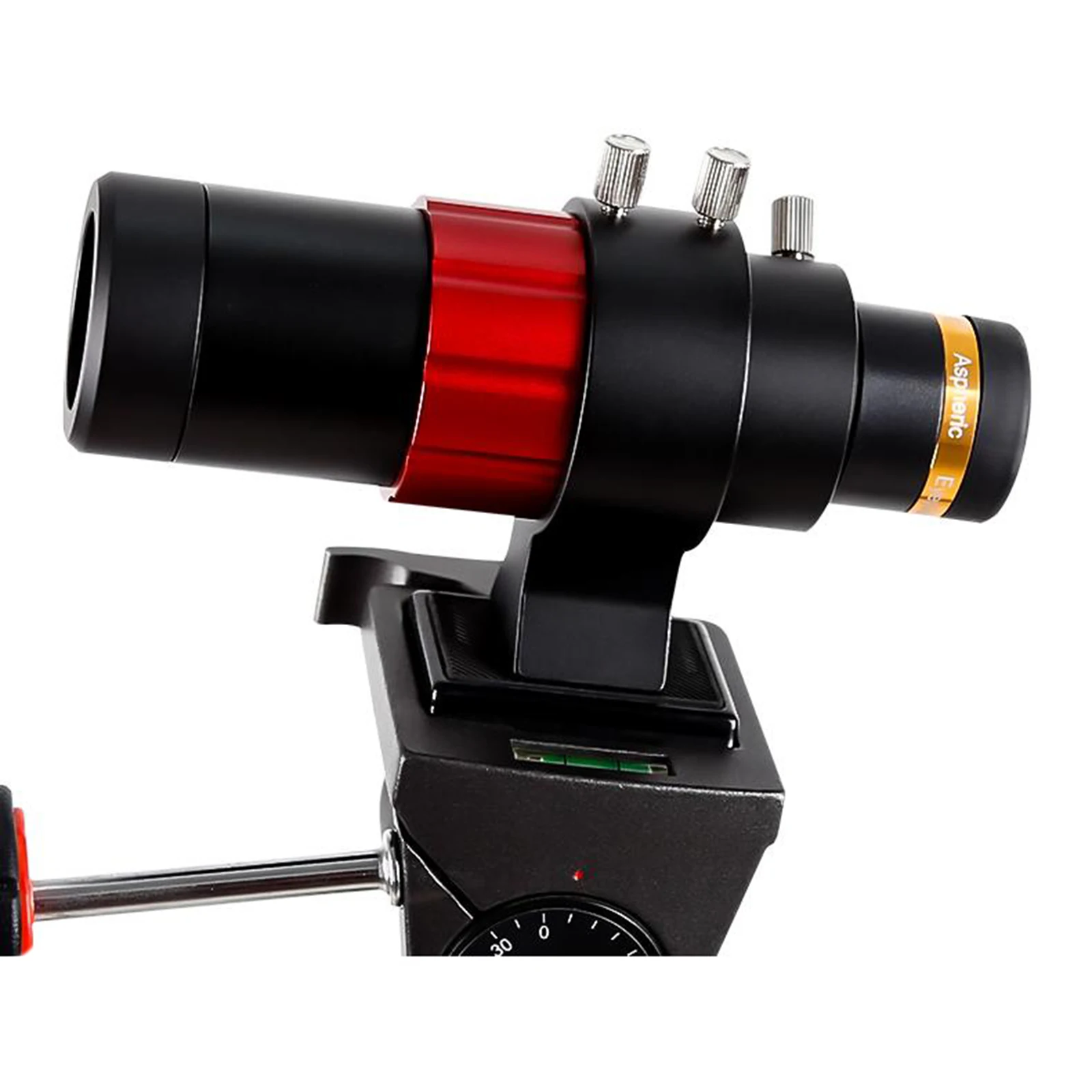 Finderscope, Lightweight Durable 32mm Focuser Guide Scope Finderscope With Bracket for Astronomical Telescope