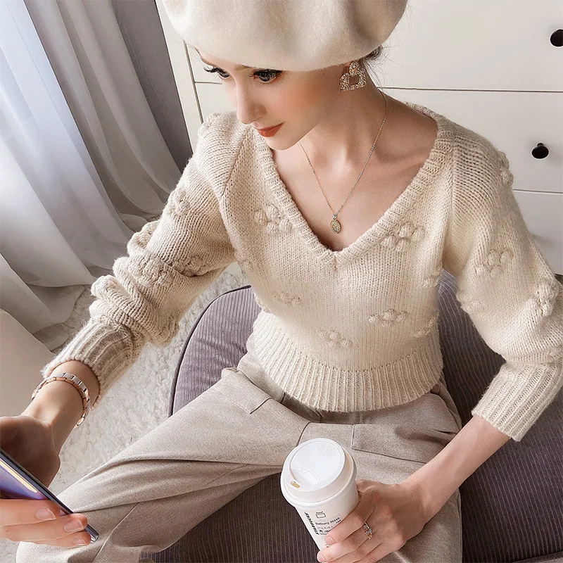 2020 New 100% Cashmere and Wool  Sweater Women