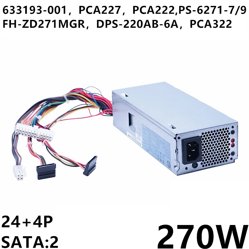 Новый блок питания для hp S5 Pro S3330 павильон S400 Питание 633193-001 аккумулятор большой емкости PCA227 PCA322 PS-6271-7 9 FH-ZD271MGR DPS-220AB-6A PCA222