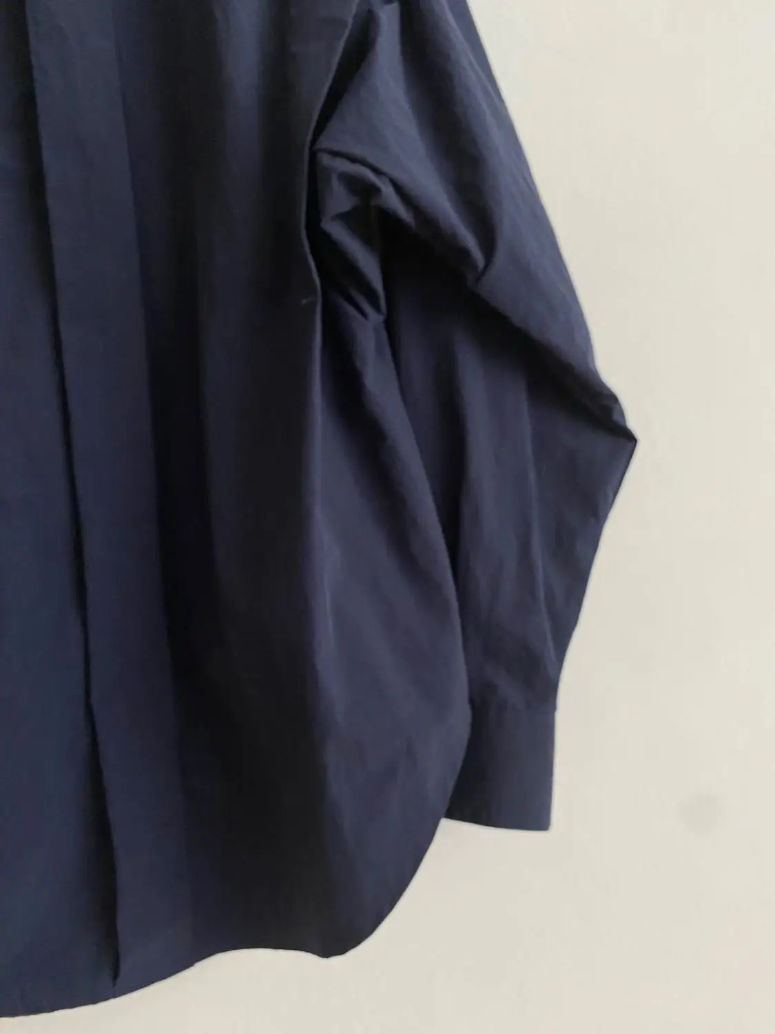 Women Turn-down Collar Loose Blouse Long Sleeve