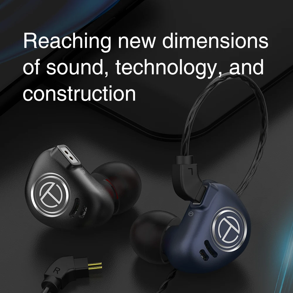 Лучшие HIFI гибридные наушники 1DD + 4BA в ухо спортивные для бега гарнитура Bluetooth TRN