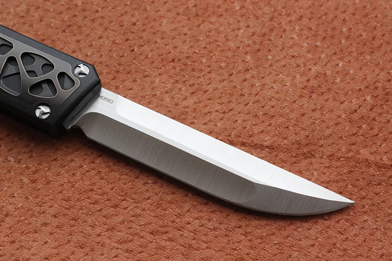 VESPA тёмные высококачественные ножевые лезвия: M390(сатин) Ручка: 7075 алюминий+ TC4, уличные ножи выживания для кемпинга EDC инструменты