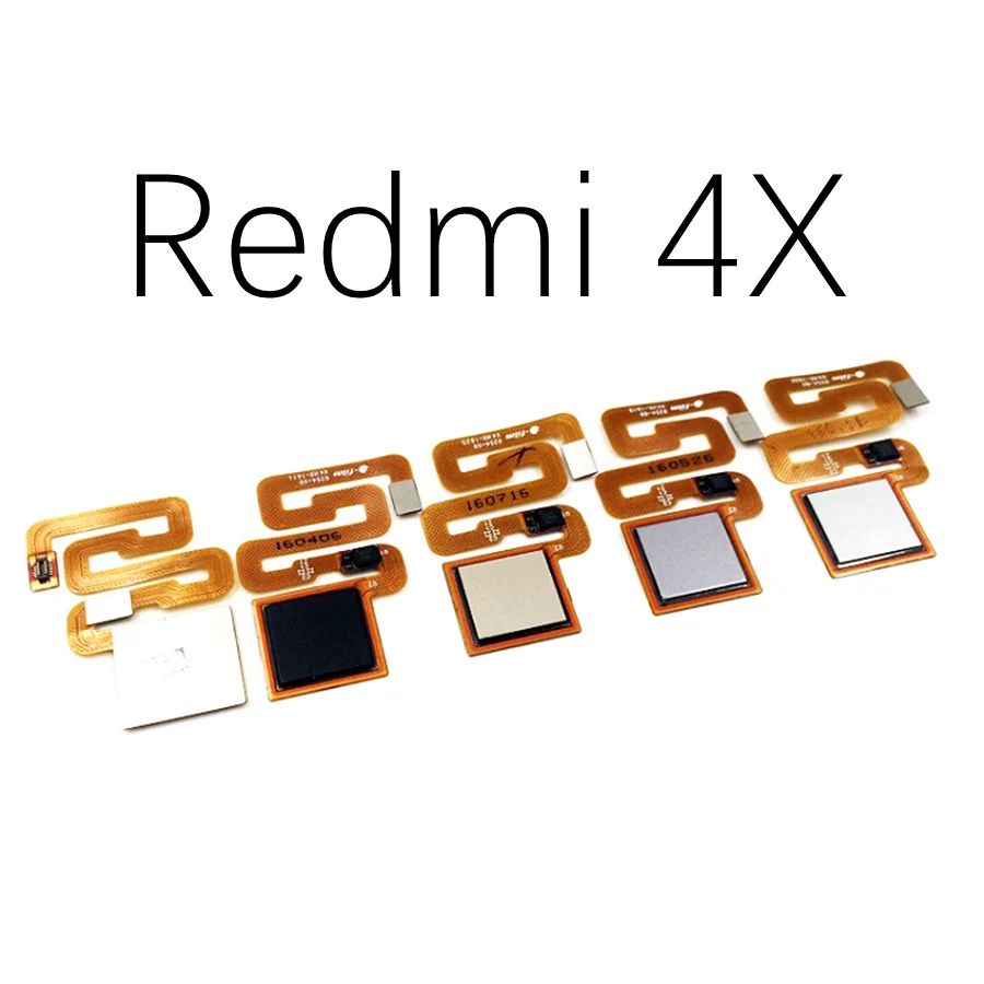 Сканер отпечатков пальцев для Xiaomi Redmi Note 4X гибкий кабель сенсорный датчик кнопка