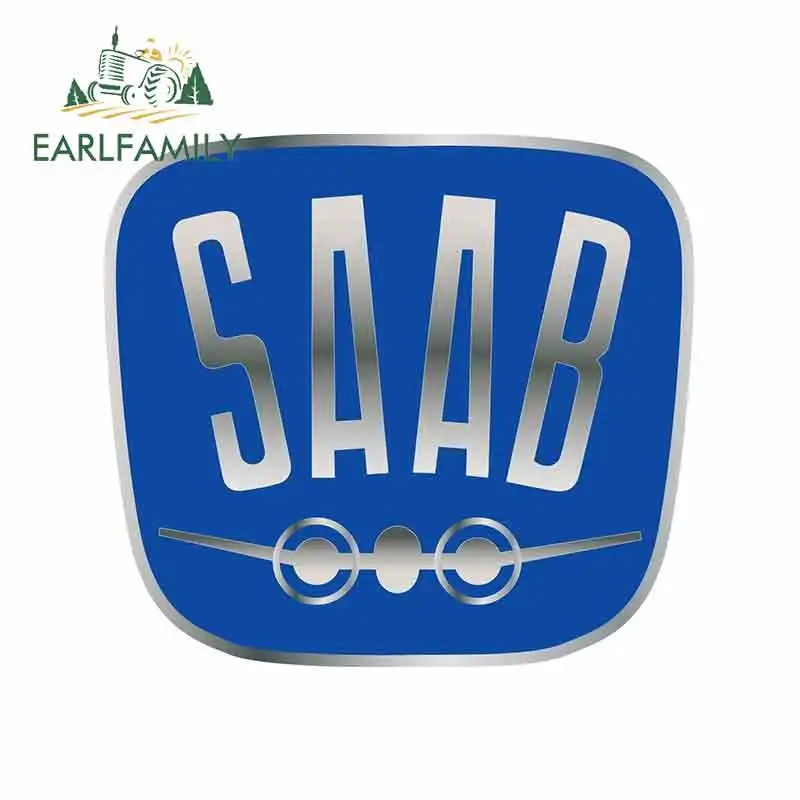EARLFAMILY 13 см x 11 9 для Saab Aircraft Air аниме оберточная наклейка Виниловая автомобиля