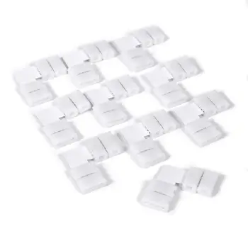 

5PCS Free Soldering LED Connector 4PIN L Shape Corner Connector For 10MM 5050 LED Strip Light L Shape