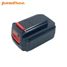 3000 мА-ч для BLACK&DECKER 40V 3.0Ah Макс литий-ионный Батарея пакет LBXR36 LBX2040 LHT2436 LST136 LST420 LST220 LST300 MTC220 MST1024