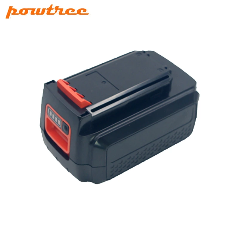 

3000mAh For Black & Decker 40V 3.0Ah Max Li-Ion Battery Pack LBXR36 LBX2040 LHT2436 LST136 LST420 LST220 LST300 MTC220 MST1024