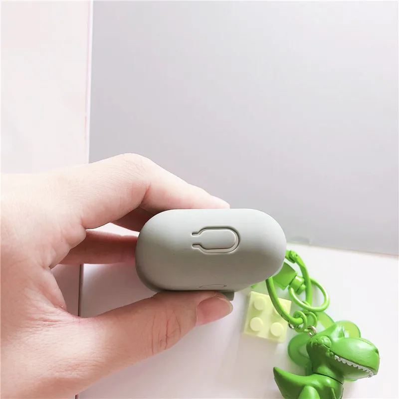 Милый силиконовый наушник чехол для AirPods История игрушек мультфильма брелок защитный противоударный чехол для Apple AirPods 2 аксессуары