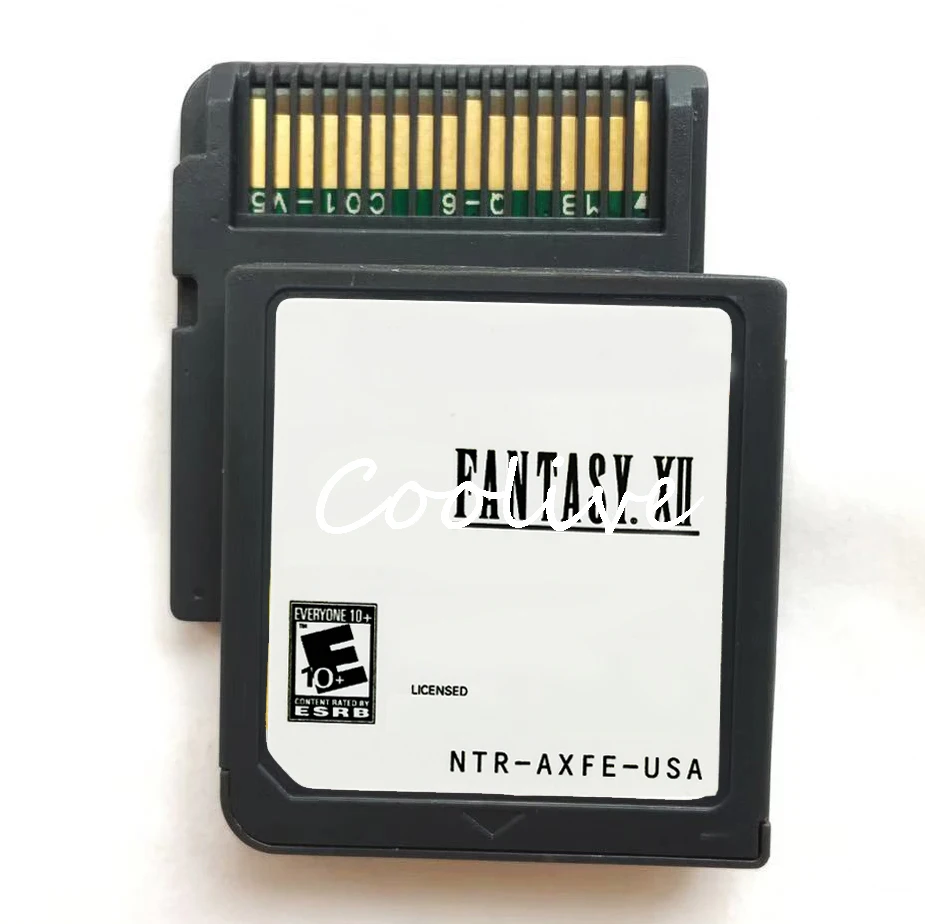 

Fantasy XII 12 Video Game Accessories Compilation Cartridge Card for 64 bit Console US Cover