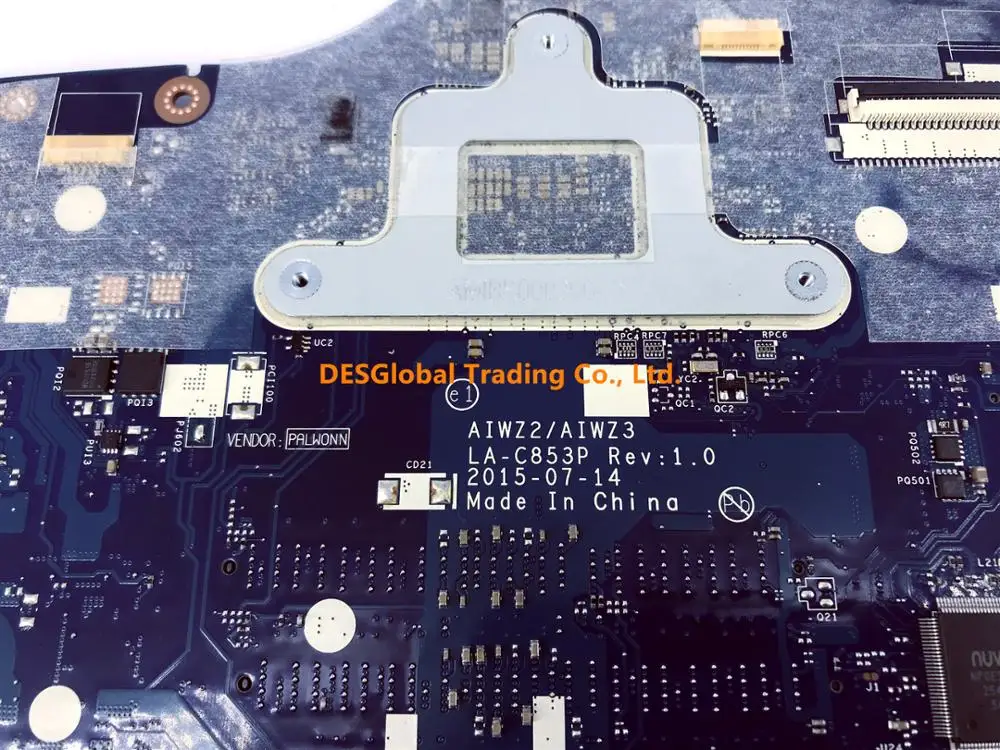 price reduction  For Lenovo 300-15ISK 500-15ISK Laptop Motherboard I7-6500U SR2EZ 5B20K34584 AIWZ2 AIWZ3 LA-C853P Ma