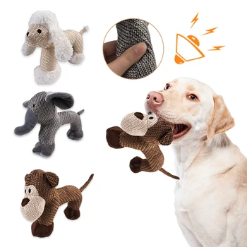 

New Funny Pet Dog Toys Pet Toy For Dogs Chew Toy Plush Puppy Squeak Dog Interactive Toys For Small Medium Dogs Pets Products