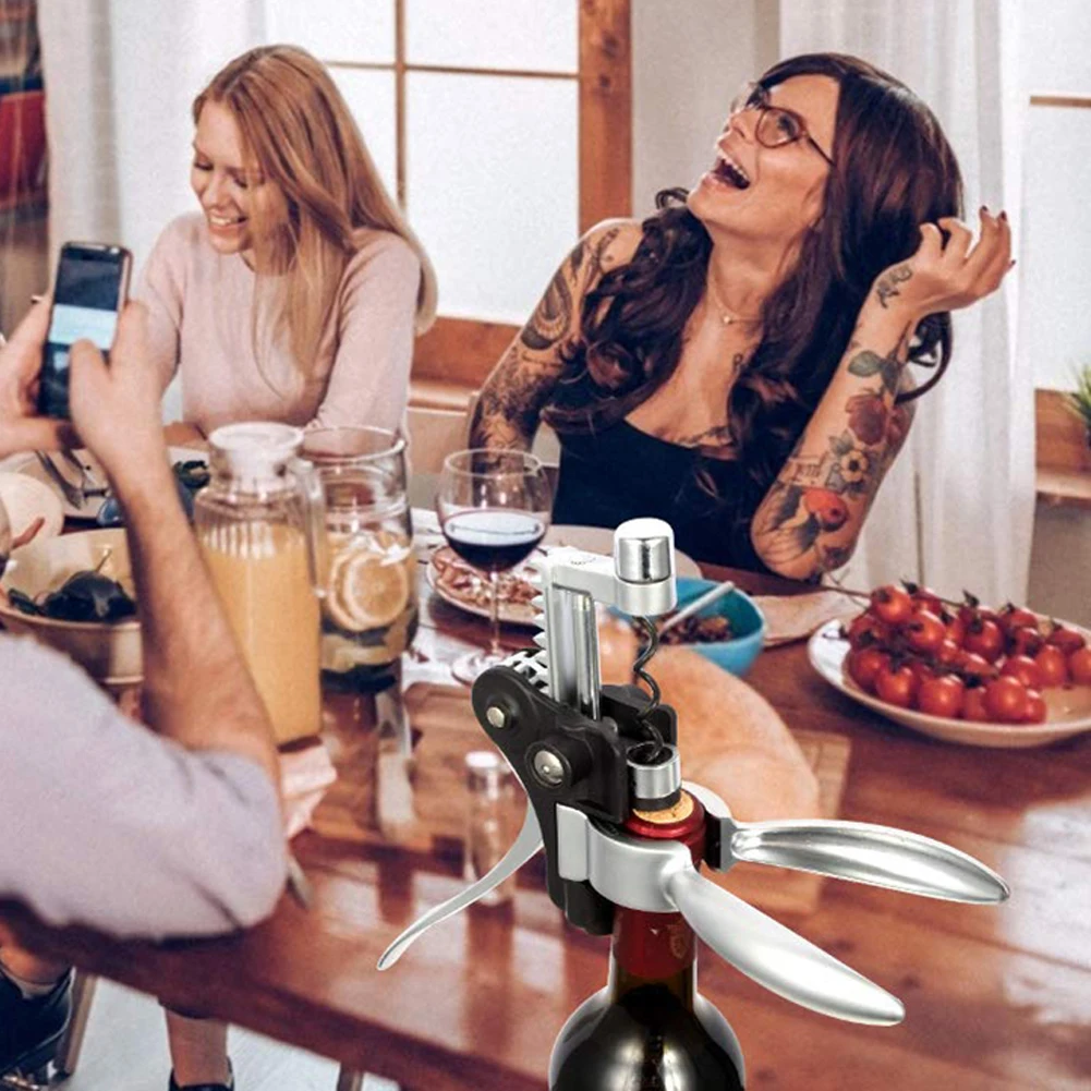 Кухонные аксессуары из нержавеющей стали штопор для бутылок кролик | Дом и сад