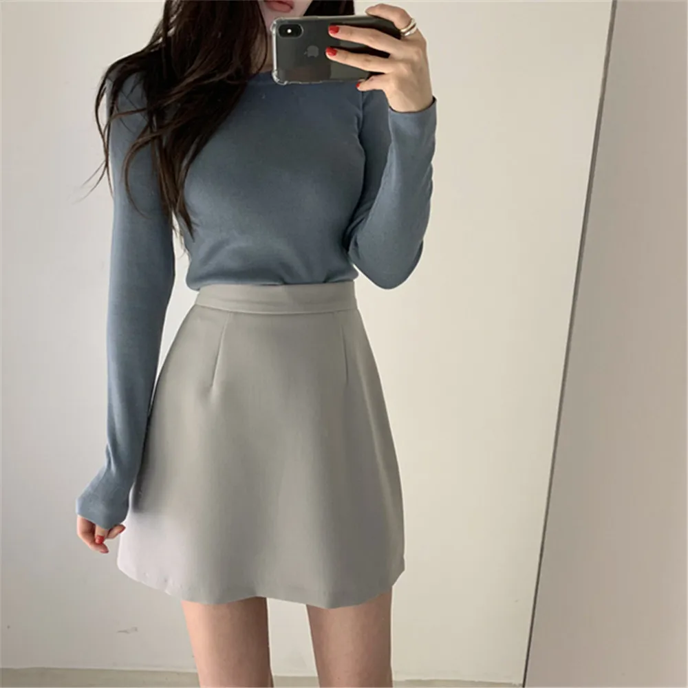 Yesexy 2019 осень зима элегантный женский блейзер сплошной цвет 2 шт костюм с рубашкой