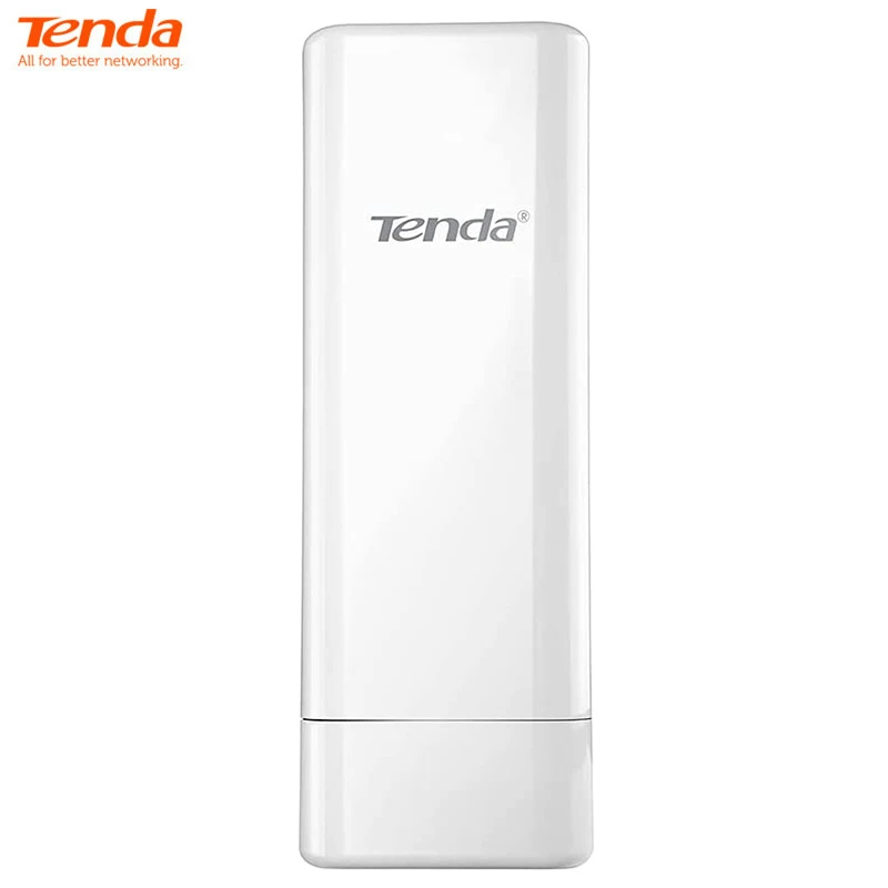 Tenda O3 5Km 2.4Ghz 150Mbps Outdoor Cpe Wireless Wifi Ripetitore Extender Router Ap Access Point Wi-Fi Bridge Con Adattatore Poe