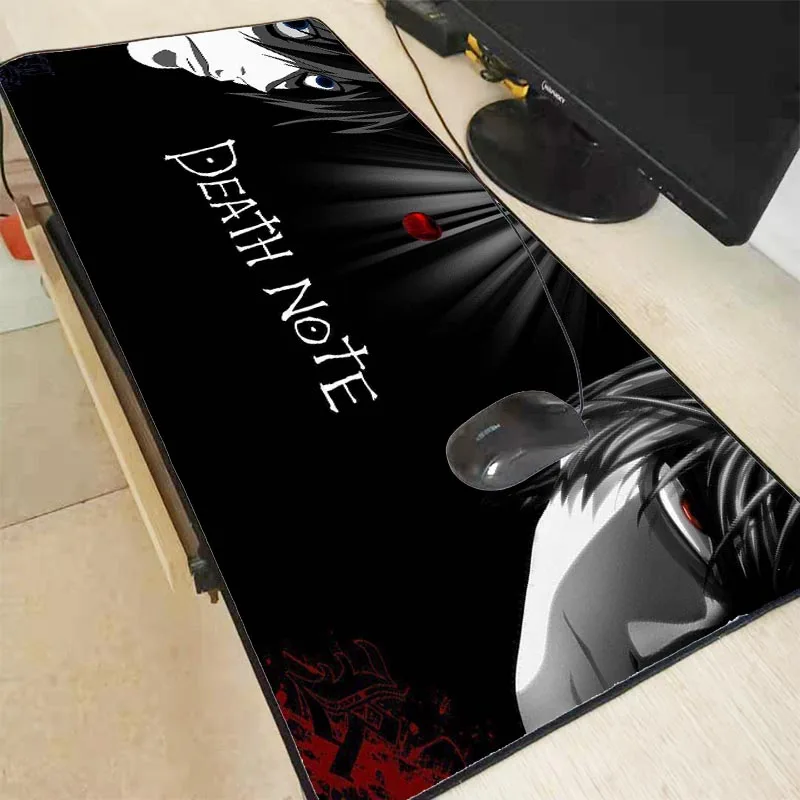 

MRGBEST Death Note Anime Large Size Mouse Pad Rubber PC Computer Gaming Mousepad Desk Mat Locking Edge for CS GO LOL DOTA