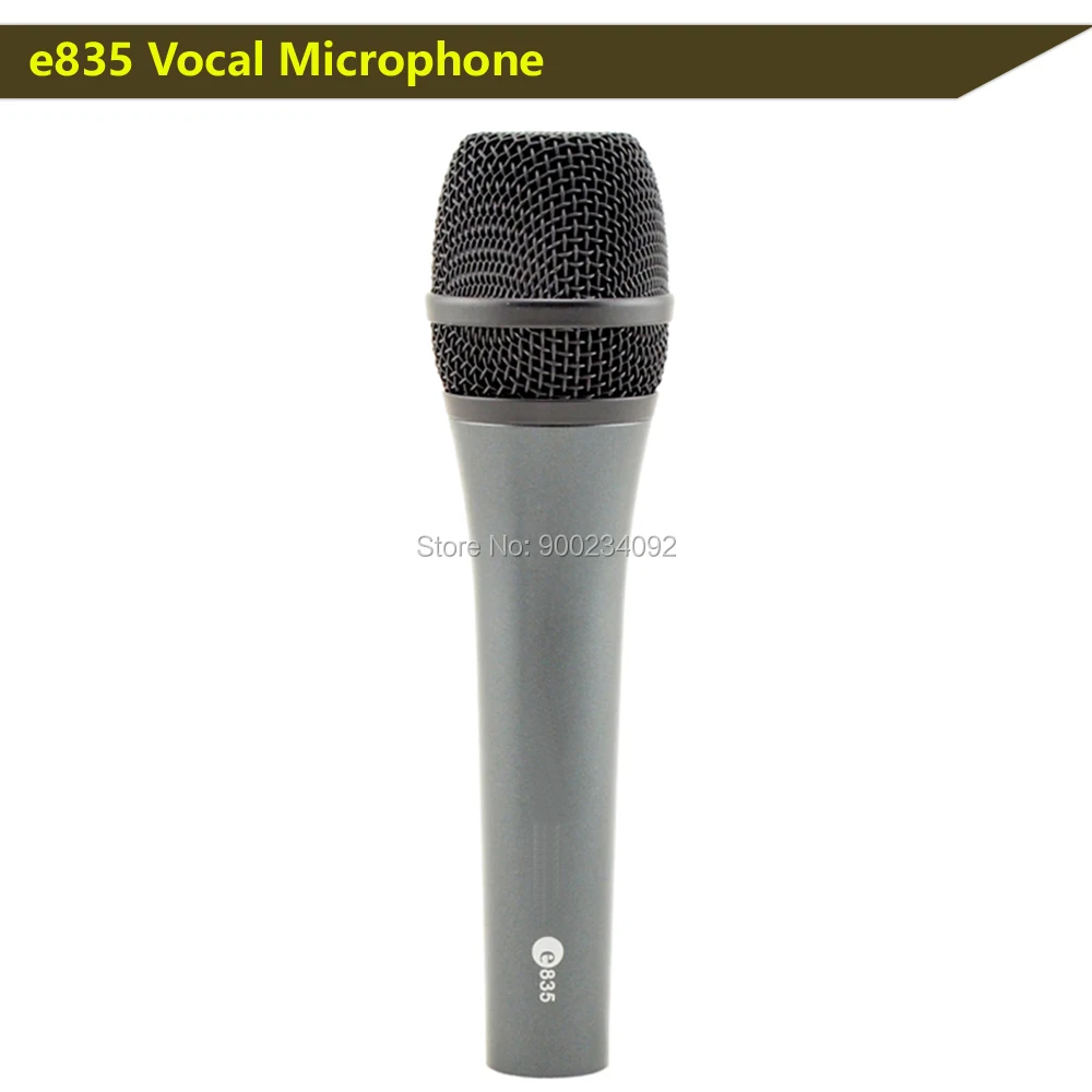 

Free shipping e835 e835S Microphone wired dynamic microphone cardioid professional vocal microphone