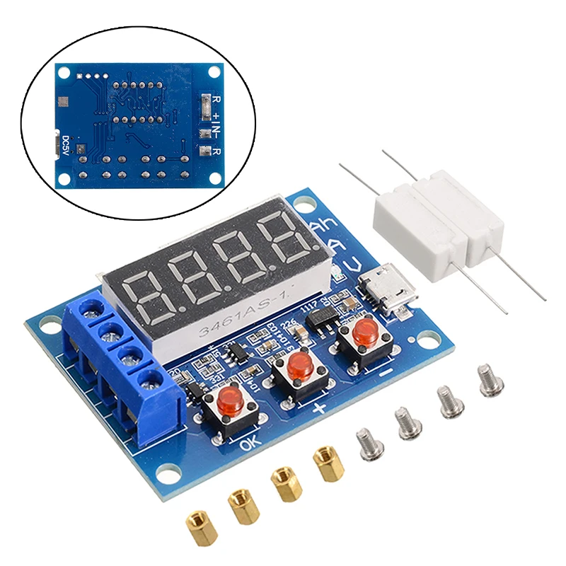 Электрические компоненты ZB2L3 18650 измеритель емкости аккумулятора тест разряда er