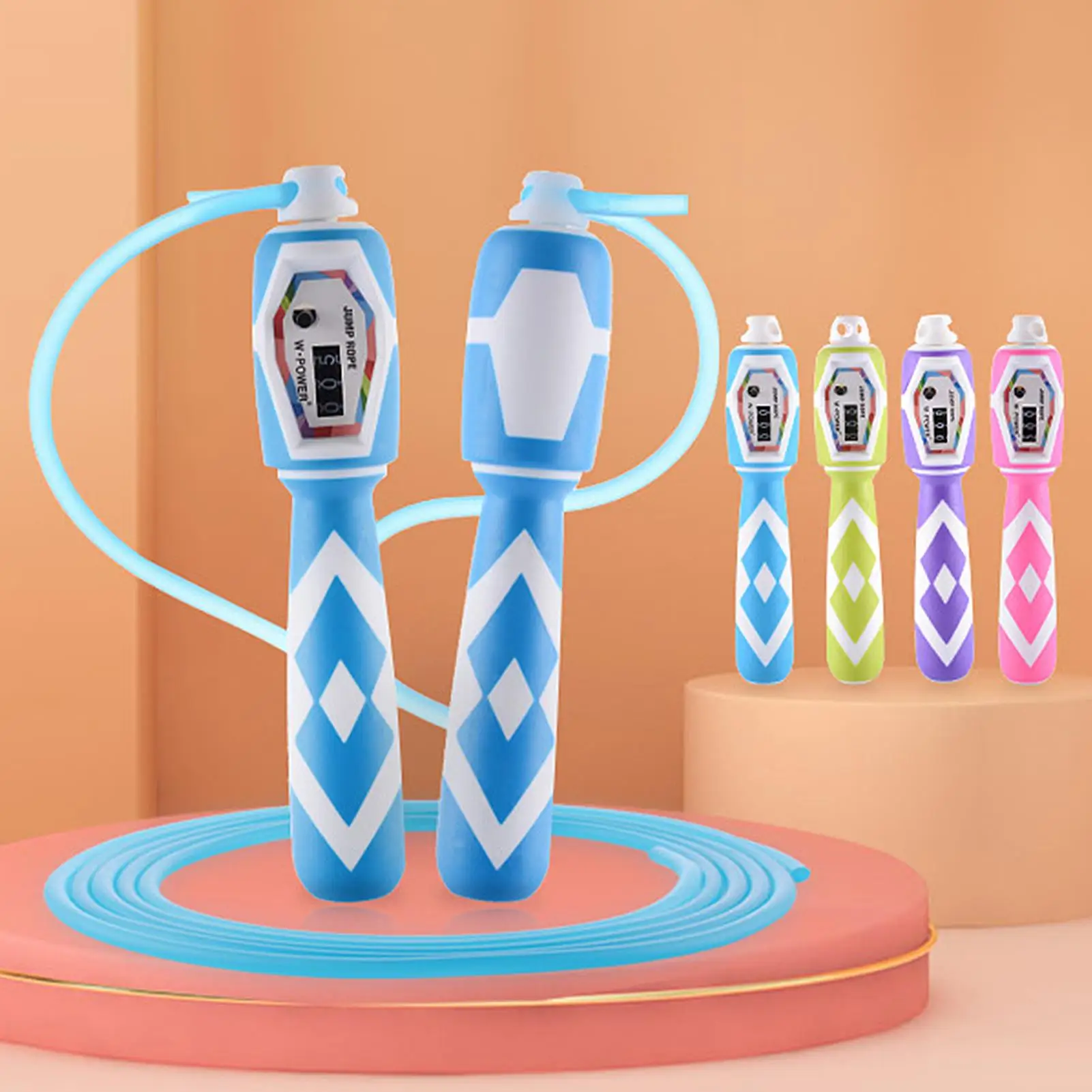 Шнур для прыжков с ПВХ подшипником регулируемая длина | Спорт и развлечения