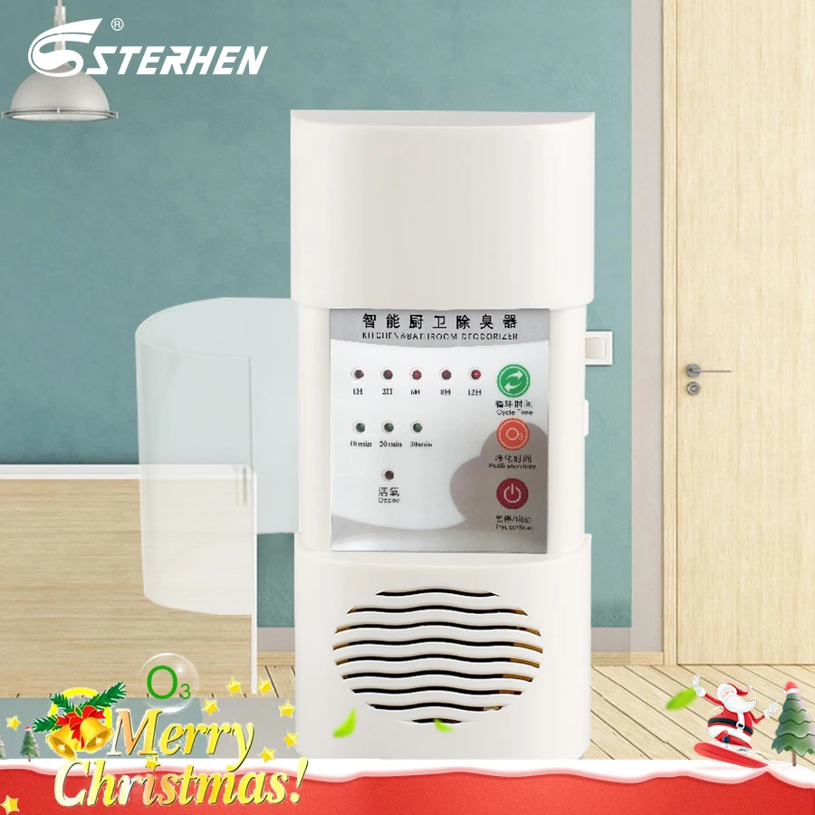 

STERHEN 150mg/h Ozone Generator Sterilizer Kitchen and Toilet Deodorizer for Home Hotel and Office use
