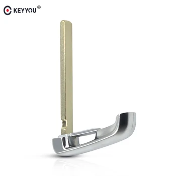 

KEYYOU 10pcs Remote Smart Key Entry Key Blade For BMW F CAS4 5 7 Series X5 X6 2014 2015 2016 Insert Emergency Car Key Blade