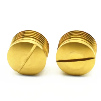 

4 pcs Titanium Pedal End Cap M14xpitch 1.0mm Titanium Thread Cap for MTB and Road Bike DIY Gold Color screws Ti fastener