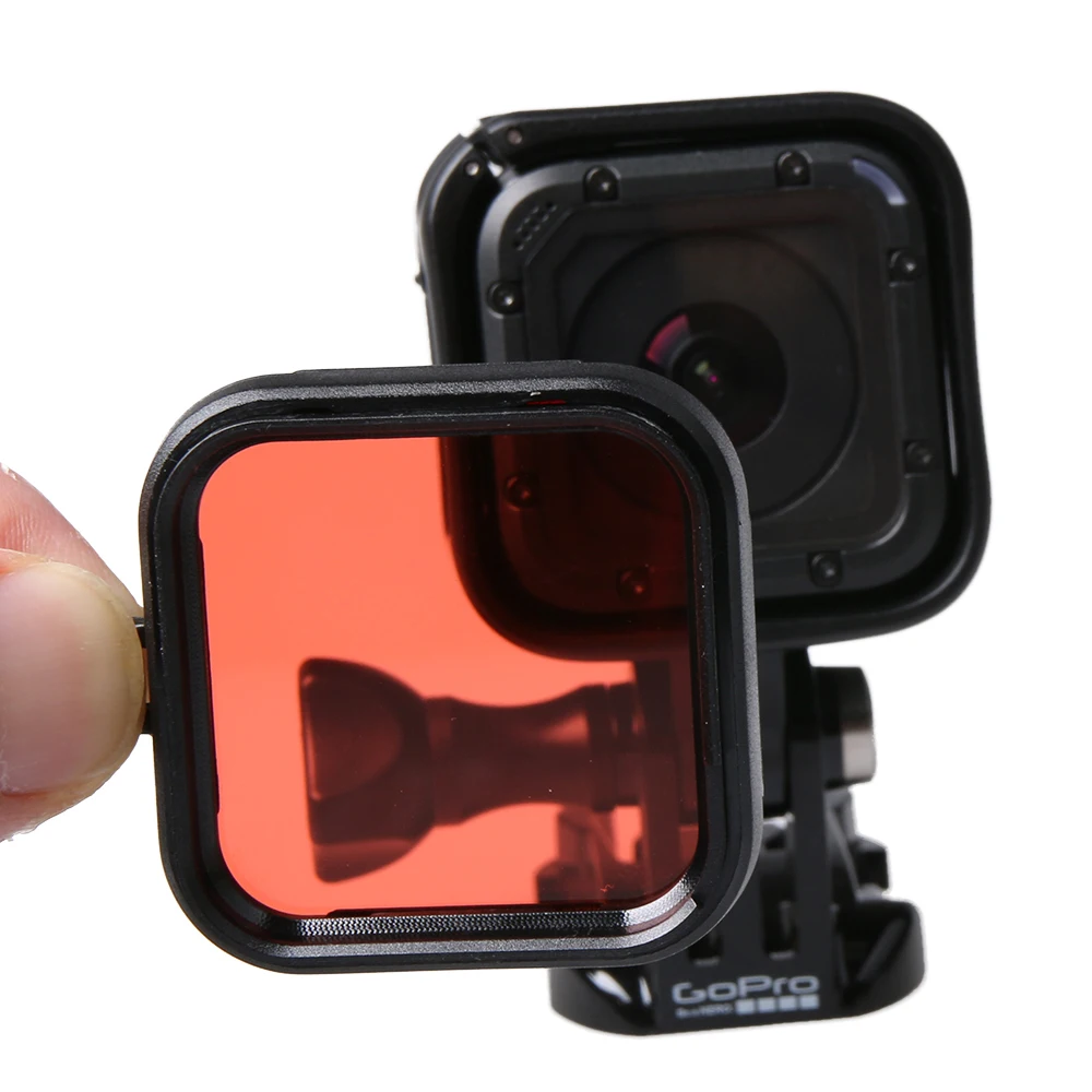 Для GoPro acessorios Hero4 5 Session поляризационные линзы для дайвинга фильтр подводного