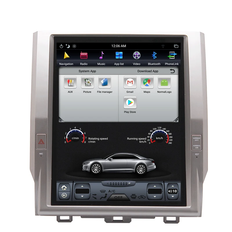 Perfect NAVITOPIA 12.1inch Vertical Screen Tesla Android 7.1 Car GPS Navigation for Toyota Tundra 2014-2018 Car DVD Multimedia Player 6 Perfect NAVITOPIA 12.1inch Vertical Screen Tesla Android 7.1 Car GPS Navigation for Toyota Tundra 2014-2018 Car DVD Multimedia Player 6