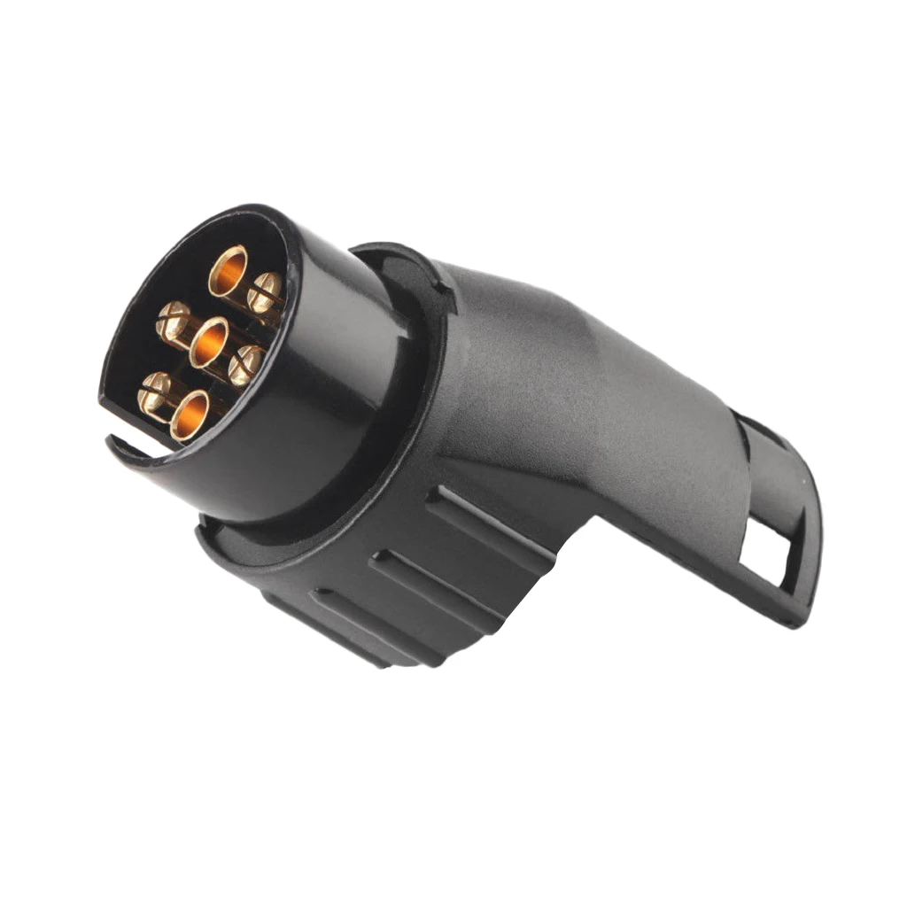 7 To 13 Pin Car Truck Trailer Connector Electric Adapter Plug Trailer