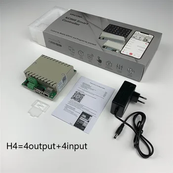 

Kincony Domotica Hogar Casa Intelligent Smart Home Kit Automation Module Control Switch Gadgets Security IOT PLC Relay EU Plug