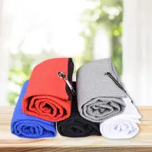 Dropshipping!!Golf Club Towel Quickly Drying Water Absorption Accessory Waffle Pattern Golf Club Towel for Golf Training