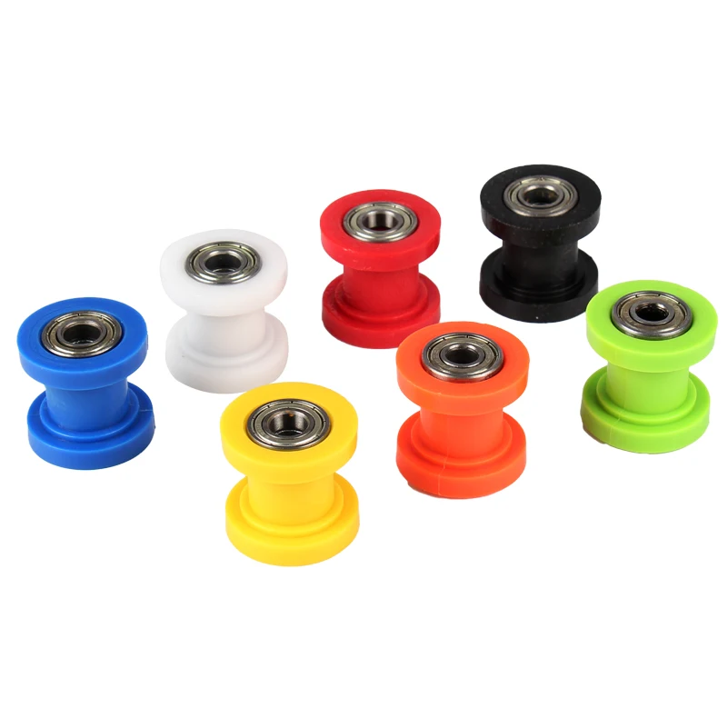 Motorcycle 8mm or 10mm Chain Roller Tensioner Pulley wheel guide For Kayo BSE SSR SDG Thumpstar Pit Pro Pit Dirt Bike