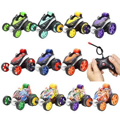 

RC Stunt Race Car for Kids,All Terrain Remote Control, 360 Degrees Spin , 90 Degrees Upright Movement Right Choice for Kids
