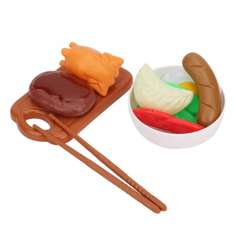 Игрушечная мини-кухонная утварь, игрушечная кухонная утварь, набор для ролевых игр, Обучающие игрушки для детей, Детский подарок
