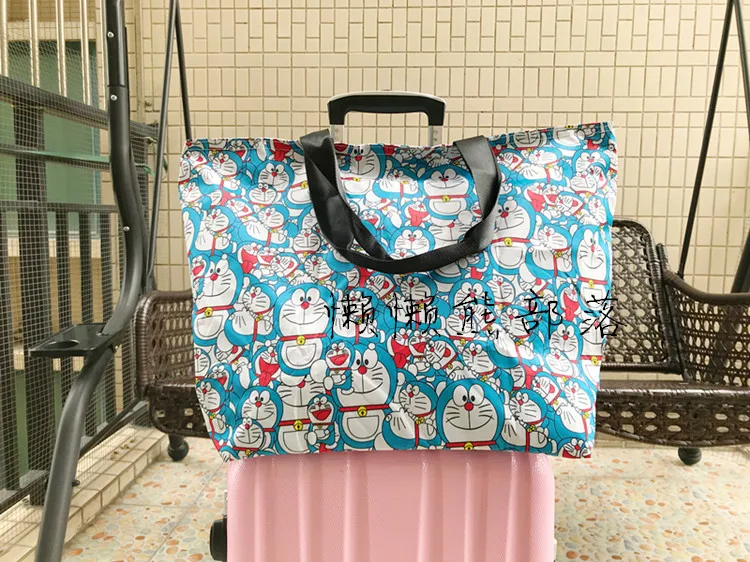 IVYYE Doraemon Единорог Мода Аниме сумка Портативная для покупок многоразовая складная