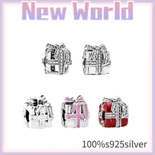 

100% 925 sterling silver DIY beads fit original Pando charms silver 925 Bracelet for women fashion jewelry