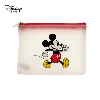 

Genuine Disney Mickey Mouse doll Girls Bag Multi-function Bag Mummy Makeup bag Storage bag Purse children toy kids Gift