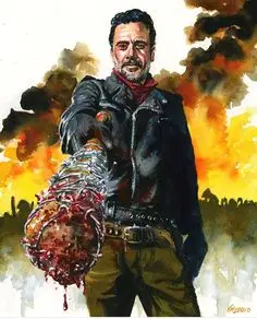 1ec44ea9dec572bc9097ec2535d9c45e--cool-art-lucille-twd