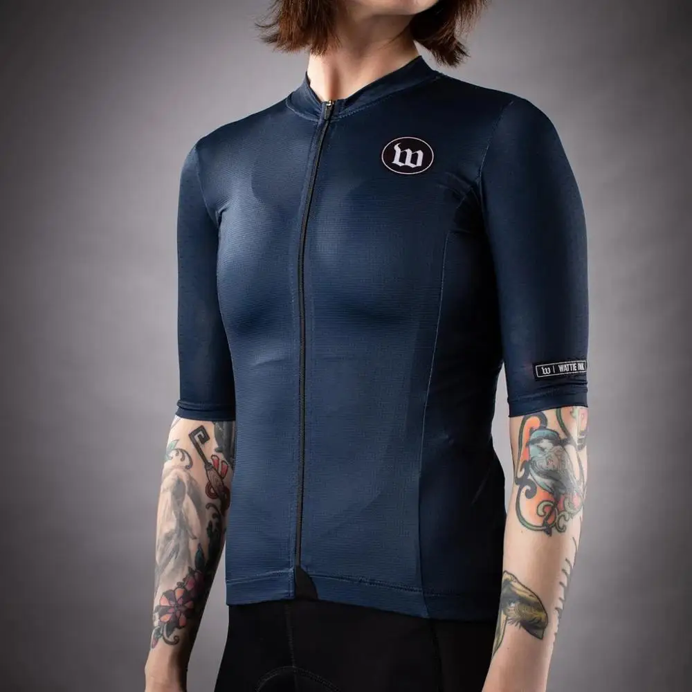suits Wattie ink велосипедные костюмы Женская одежда короткий рукав велосипедный Джерси рубашки maillot blusas mujer de moda roupa ciclismo feminina - Цвет: suits
