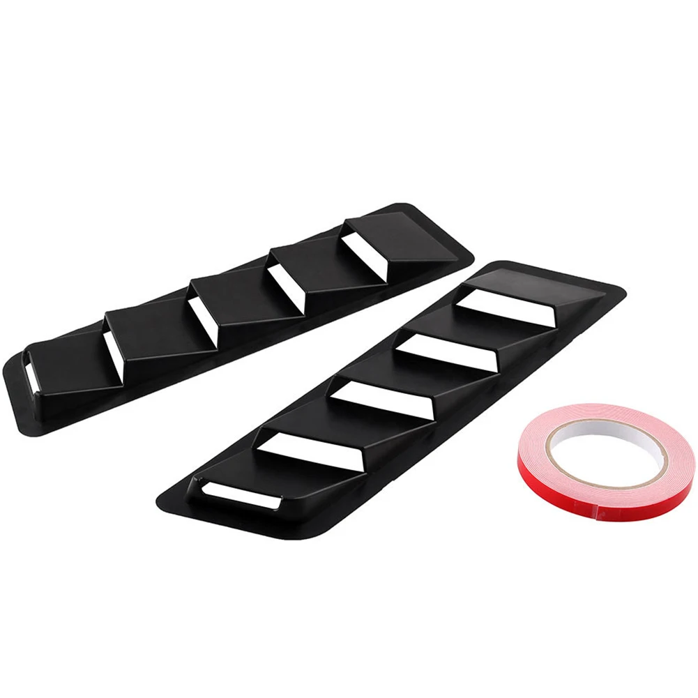 

Hood Vent Parts Accessories Professional Replacement Air Intake Panel Louver Cooling Car Auto Modification Universal Refit ABS