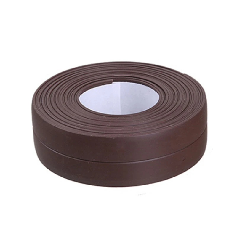 11 coffee 22mm Новинка, 3,2 м x 22 мм, 38 мм, уплотнительная лента для ванной, душевой раковины, белого цвета, самоклеющаяся Водонепроницаемая Наклейка на стену для ванной, кухни - Цвет: 11 coffee 22mm