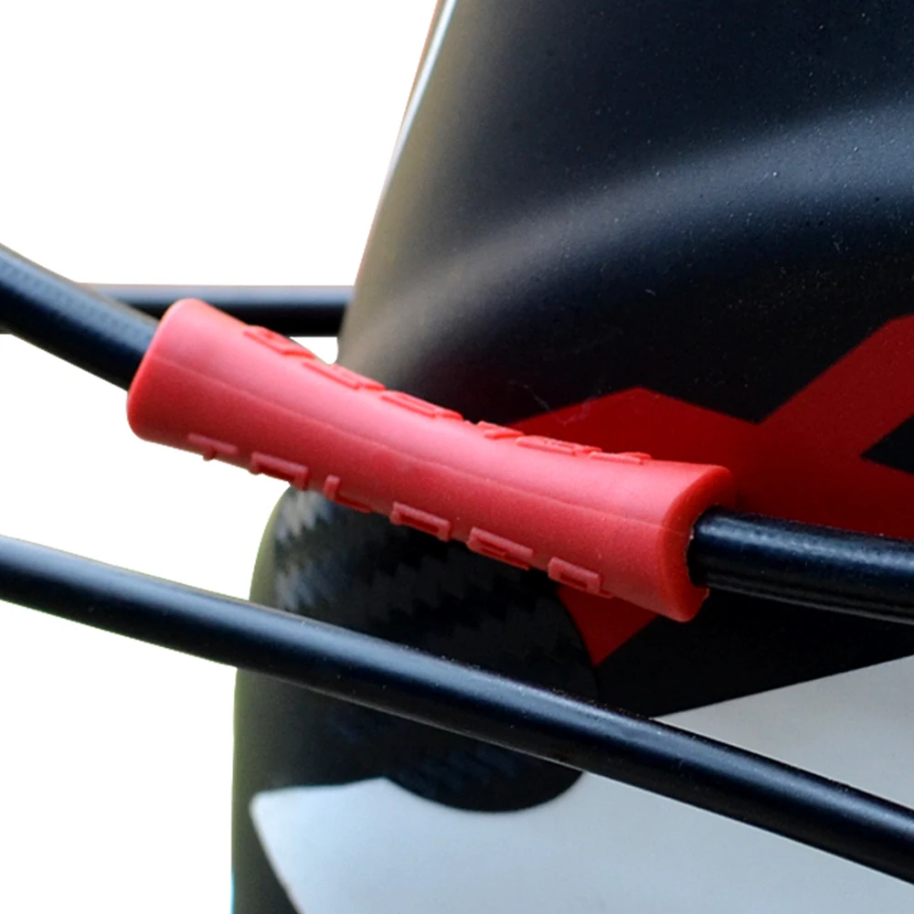 

10 PCS/lot Bicycle Bike Brake Line Pipe Rubber Cover Derailleur Shift Cable Cap Guard Pipe Covers