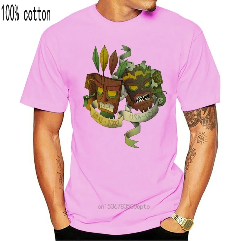 Aku Uka Brothers T Shirt Crash Summer T-shirt Men Team Racinger Tshirt Cotton Tops Tees RAC Game Clothes Racer Car Mask | Мужская одежда
