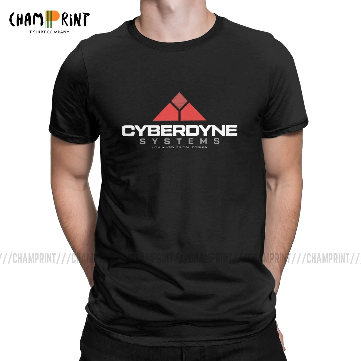 Терминатор Арнольд Шварценеггер футболка Skynet Cyberdyne Systems Мужская Винтажная